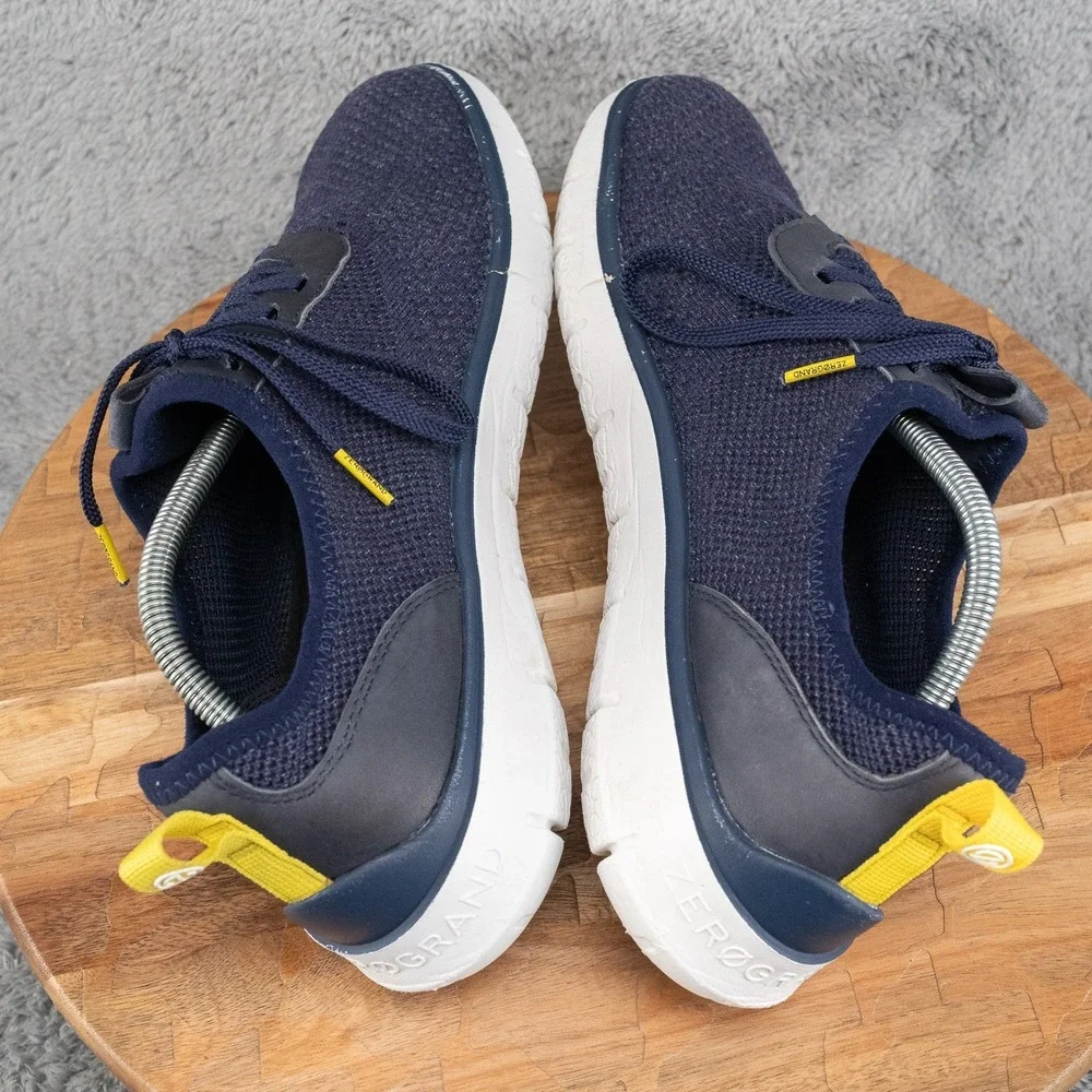 Cole Haan Men's‎ Generation ZeroGrand Oxford Marine Blue Sneakers Size 10.5